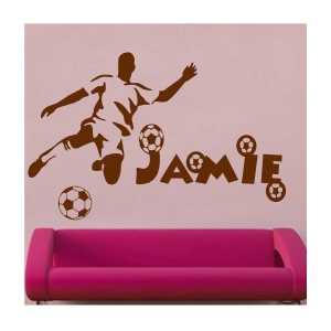 Decor Villa Football PVC Wall Stickers