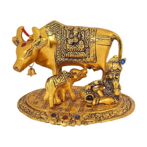 TISYAA - Brass Cow and Calf Idol ( 13 cm )