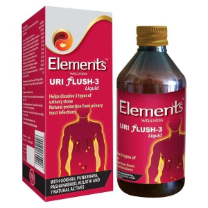 Elements Wellness URI FLUSH 3 Health Drink Liquid 200 ml Pack of 2