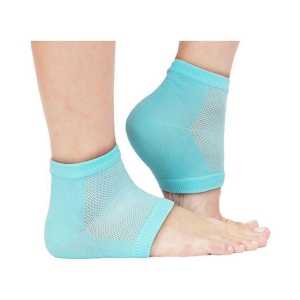 9 UINE Silicone Gel Heel Socks With Gel Pad Foot Protector Free Size