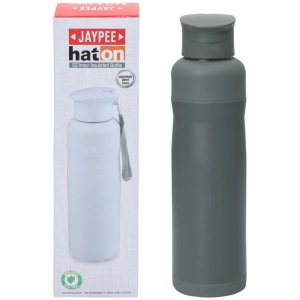 Jaypee Dark Green Stainless Steel School Water Bottle 650 mL ( Set of 1 ) - Dark Green