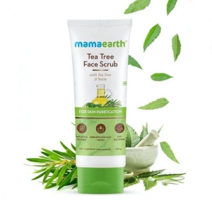 MAMA EARTH TEA TREE FACE SCRUB 100Gm