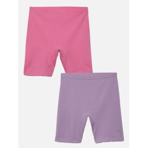 GIRLS INNERSHORTS, FLAMINGO PINK/LAVENDER-2-4 Yrs