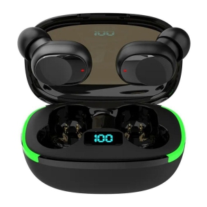 VEhop POWER In Ear True Wireless (TWS) 30 Hours Playback IPX4(Splash & Sweat Proof) Powerfull bass,Low Latency -Bluetooth V 5.1 Assorted