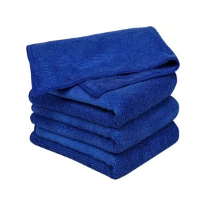 HOMETALES Microfiber Duster/Cleaning Cloth - 250 GSM (4U), Blue