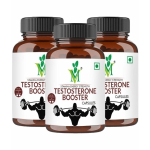 Testosteron Booster Veg. Capsules Pack of 3 - 90's