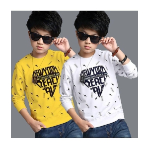 Supersquad - Multi Color Cotton Boys Sweatshirt ( Pack of 2 ) - None