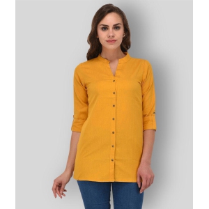 pistaa-yellow-cotton-womens-straight-kurti-pack-of-1-4xl