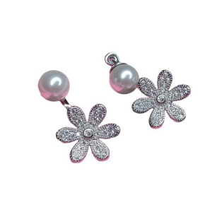 Dazzling Flower Earrings for Modern Women