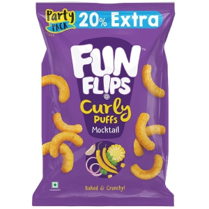 Fun Flips Curly Puffs - Mocktail 62gm