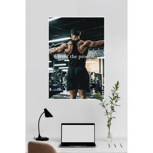 Trust the process | GYM | Motivational Poster-13X19