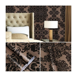 HOMETALES - Abstract Wallpaper ( 45 x 1000 ) cm ( Pack of 1 )