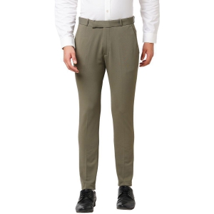 Solemio Olive Slim Formal Trouser ( Pack of 1 ) - None