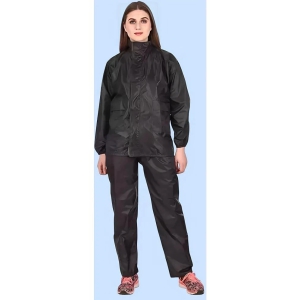 AKTIF Raincoat Set - Black - None