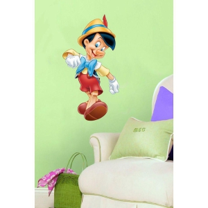 Decor Villa Cute Boy PVC Vinyl Multicolour Wall Stickers