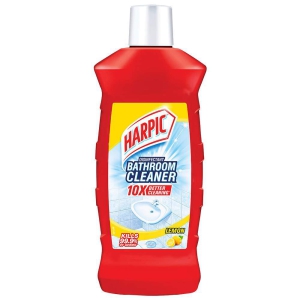 Harpic Disinfectant Bathroom Cleaner 10X Better Cleaning Lemon 1L