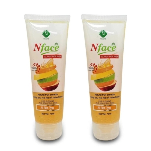 Nface mix fruit face wash pack od 75ml x 2