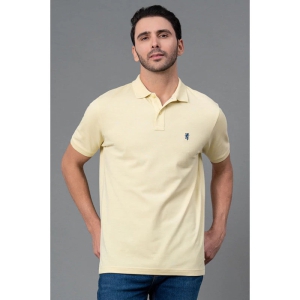 RedTape Yellow Men's Polo T-Shirt | Casual Cotton T-Shirt | Half Sleeves Polo T-Shirt