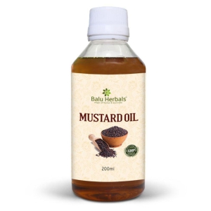 Balu Herbals Mustard Oil 200 ml Pack Of 1