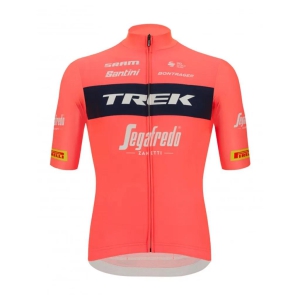 Santini Trek-Segafredo Fanline Jersey - Granatina-XXL