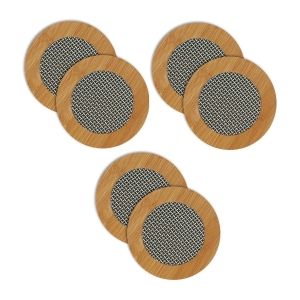 Dynore Set of 6 Wood Coaster