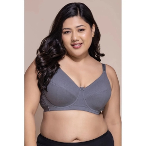 Clovia Grey Melange Cotton Non Padded Womens T-Shirt Bra ( Pack of 1 ) - None