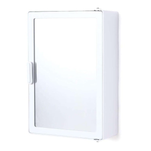 CABINET MIRROR for bathroom wall  WHITE