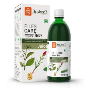 Krishna's Herbal & Ayurveda Piles Care Juice - 500 ml