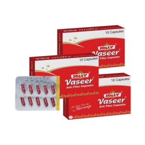 Jolly Anti-Piles Vaseer Cap - 30 Capsule 3 gm Pack of 3