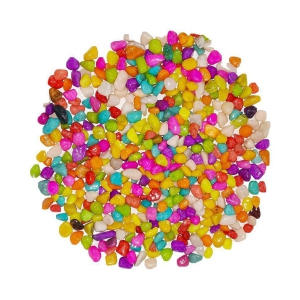 Afast Multicolor Pabbles/Stone For Garden, Plants, Aquarium & Home Decor Wt. 950g
