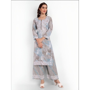 Perfect Blend Chikankari Gasspatti Kurta Set