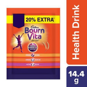 Cadbury Bournvita Health Drink - Refill Pack, 14.4 g