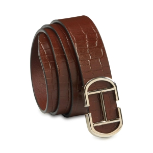 Men''s Genuine Leather Casual Belt - Brown-40