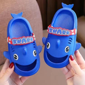 Sharky Crocs-Blue / 14cm/ 9-12 months