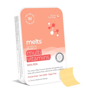 Wellbeing Nutrition Melts Multivitamins with 100% RDA (30 Oral Strips)