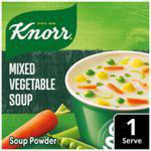 Knorr Mixed Vegetable Cup A Soup  No Added Preservatives 9.5 G