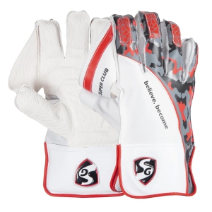 SG Super Club Wicket Keeping Gloves (Multi-Color) W.K. Gloves-youth