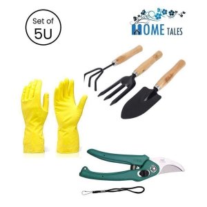 HOMETALES - Garden Tool Set ( Set of 5 )