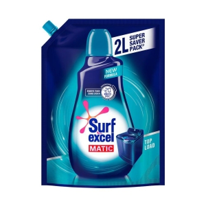 Surf Excel Matic Top Load Liquid Detergent 2 L Refill Pouch