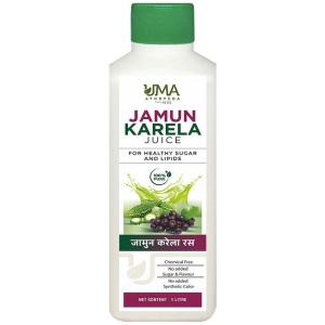 Uma Ayurveda Jamun Karela 1000 ml Useful in Diabetes Digestive Health