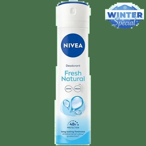 Nivea Fresh Natural Women Deodorant - Long Lasting Freshness & 48H Protection, 150 Ml