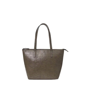 Lychee Bags Women Pu Finish Green Tote Bag