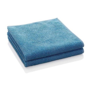 INGENS - Blue 250 GSM Microfiber Cloth For Automobile ( Pack of 2 )