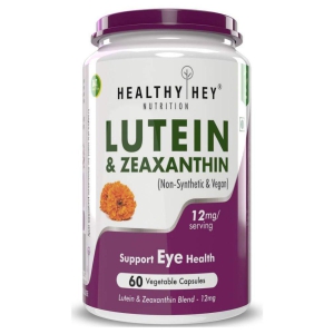 HEALTHYHEY NUTRITION Lutein 12 mg with Zeaxanthin - 60 Capsule 12 mg