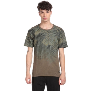 Colt - Cotton Blend Regular Fit Green Men's T-Shirt ( Pack of 1 ) - None