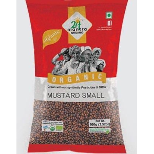 24 mantra MUSTARD SMALL  100 GMS