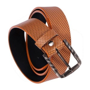 SUNTAP - Brown PU Mens Casual Belt ( Pack of 1 ) - None