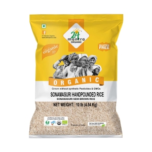 24 mantra SONAMASURI RAW RICE HANDPOUNDE 5 KG