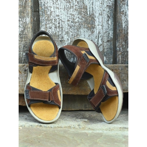 Bucik - Brown Mens Sandals - None