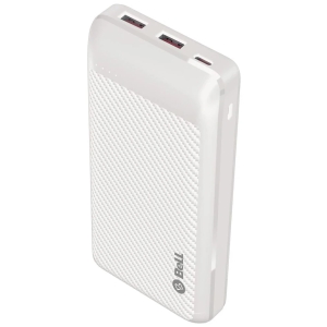 Bell 20000 -mAh 5V/1A & 5V/2A Li-Polymer Power Bank - White